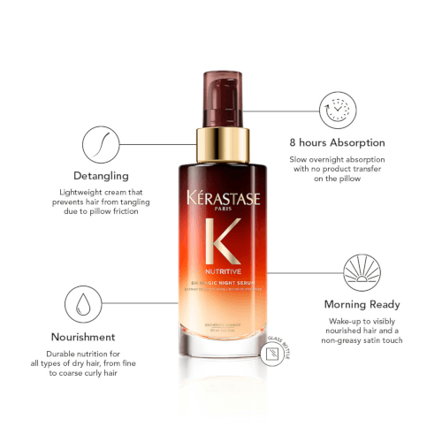 Kérastase Nutritive 8hr Magic Night Serum 90ml + Free Post