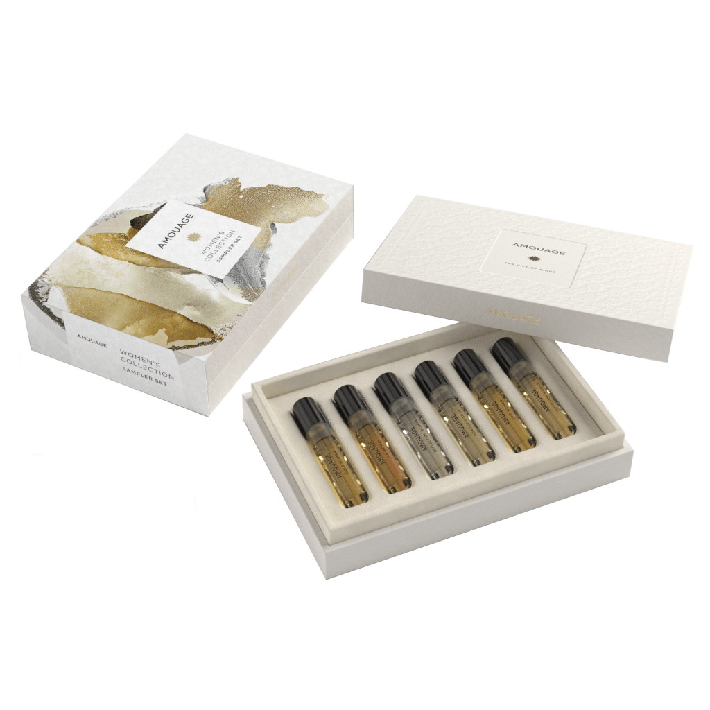 Amouage Womens Sampler Box 6 x 2ml NZ Adore Beauty