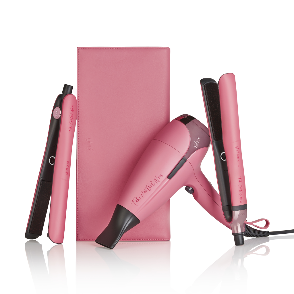 PLANCHA GHD GOLD INK ON PINK