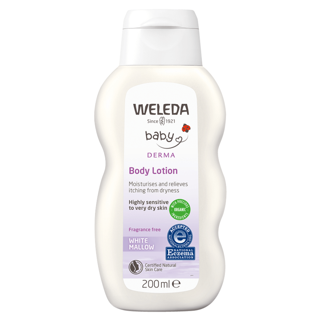 Weleda white mallow cheap body lotion