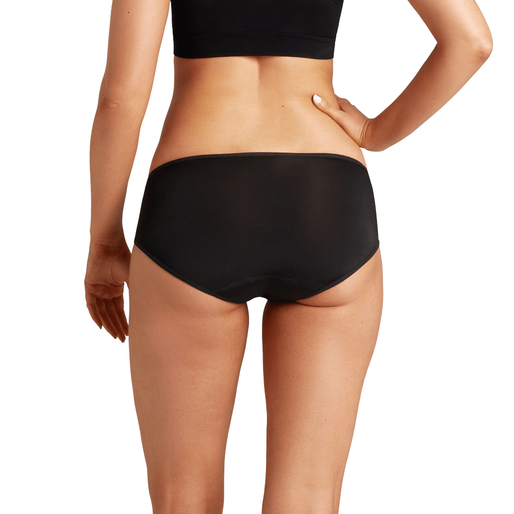 Love Luna Period Underwear Bikini Brief - Black NZ