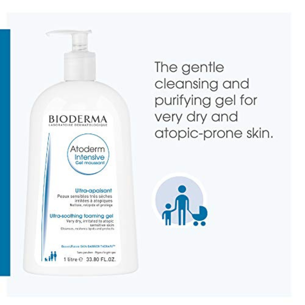 Bioderma Atoderm Intensive Gel Moussant Ultra-Soothing Foaming Body ...