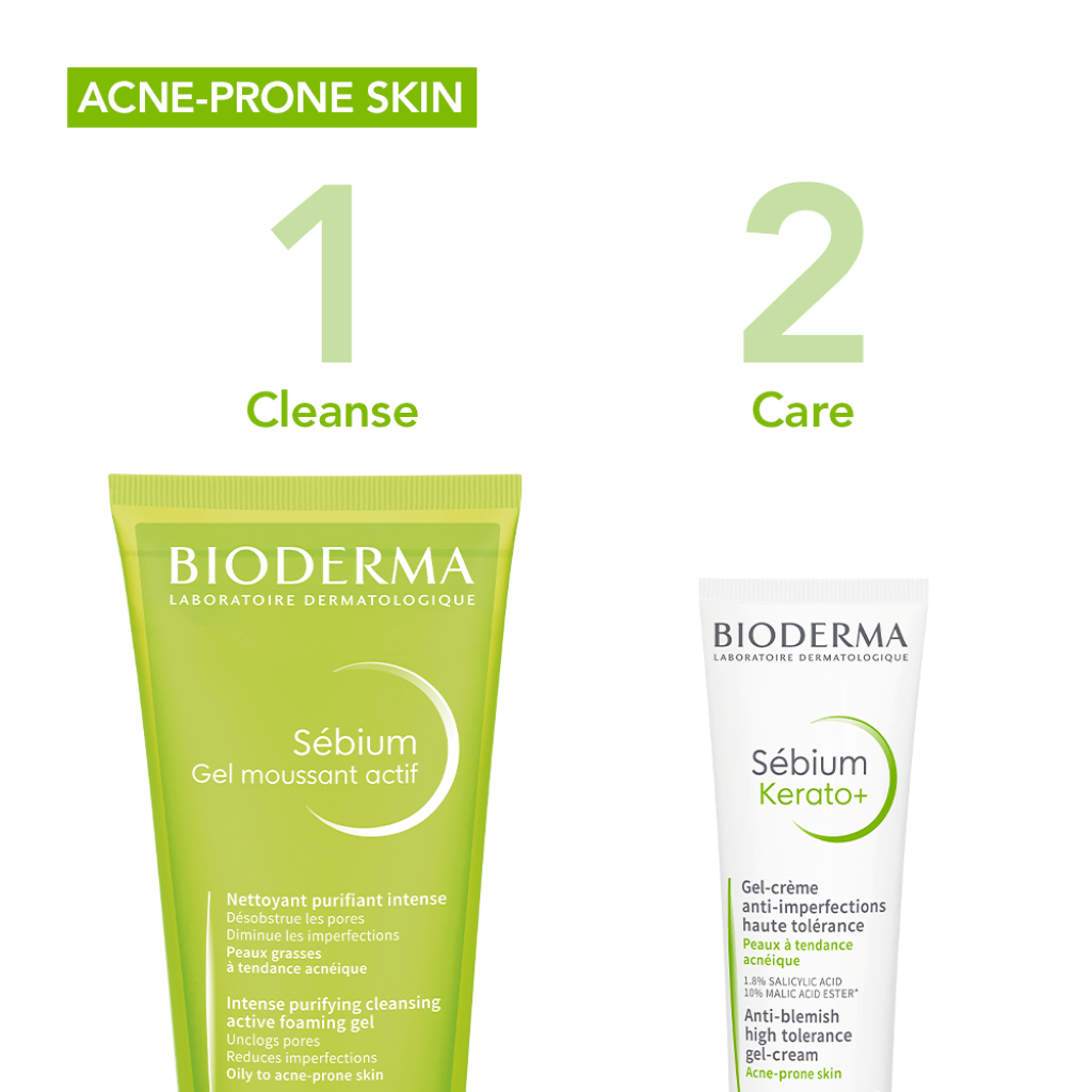 Bioderma S Bium Kerato Anti Blemish Treatment Gel Cream For Acne Prone Skin Ml